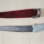 Dagger with Jade Stone Handle Handcrafted Engraved Silver work Koftgiri Damascus