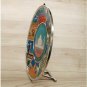 decorative plates Round engraved Indian monuments wall hanging with stand
