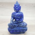 Buddha Statue Lapis Lazuli Stone Lotus Buddha Statue meditation Feng Shui Buddha