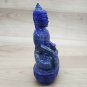 Buddha Statue Lapis Lazuli Stone Lotus Buddha Statue meditation Feng Shui Buddha