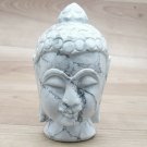 Buddha Head Statue Howlite Stone Buddha Head meditation Feng Shui Buddha