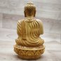 Buddha Statue wooden hand carved Feng Shui Tibetan Meditation Buddha home decor