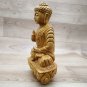 Buddha Statue wooden hand carved Feng Shui Tibetan Meditation Buddha home decor