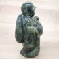 Buddha statue Labradorite Stones Laughing Buddha Figurine Buddhism