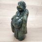 Buddha statue Labradorite Stones Laughing Buddha Figurine Buddhism