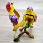 Love Bird Pair Trinket box souvenir animal gift Decorated with Swarovski Crystal