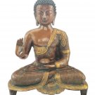 Brass Buddha Statue Feng Shui Tibetan Medicine Buddha