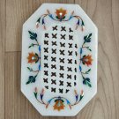 Soap tray Stone 6" x 4" Natural Orange Aventurine Gemstone inlay work Gift decor