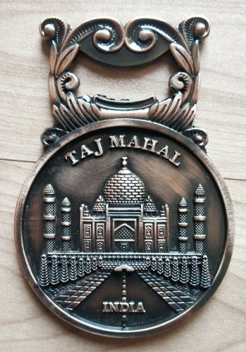 bottle opener groomsmen proposal taj mahal engraved magnetic