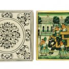 2 PC set Jewelry Box Jewellry painting Organizer Small trinket box Storage Gift
