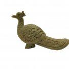 Peacock Statue Soft stone Home Decor Sculpture Figurine art Gift Bird Ornament