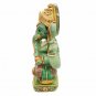 Ganesha Statue 14" Jade stone painting Sculpture Hindu Elephant God Lord Figure