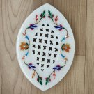 Soap tray Stone 6" X 4" Natural Orange Aventurine gemstone inlay work Gift decor