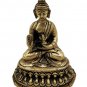 Brass Buddha Statue Feng Shui Tibetan Medicine Buddha Sitting