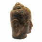 Buddha Head Tiger Eye Stones Buddha Head Statue Feng Shui Tibetan Buddha