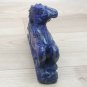 Running Horse Statue Lapis Lazuli Gemstone handmade art Sculpture Vintage Figure