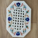 Soap tray Stone 6" x 4" Natural Lapis Lazuli Gemstone inlay work Gift home decor