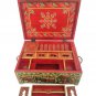Jewelry Box Bone Inlay hidden compartment organizer box Decorative handmade gift