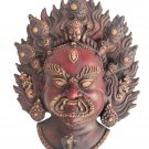 Bhairav 13" Mahakal Mask Wall hanging Art Sculpture Painting work Religious