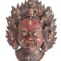 Bhairav 13" Mahakal Mask Wall hanging Art Sculpture Painting work Religious