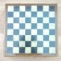 Stone Chess Set 6" Travel Stone Pieces with Stone Board game indoor