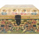 Bone Inlay Jewelry Box trinket box Decorative handmade Painting home decor gift