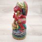 Hanuman Wood Statue 3pc Bajranbali Hindu god Idol Home Office Temple Décor Gift