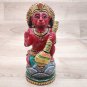 Hanuman Wood Statue 3pc Bajranbali Hindu god Idol Home Office Temple Décor Gift