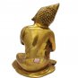 Brass Buddha Statue handmade Feng Shui Tibetan Resting Buddha natural look