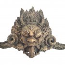 Bhairav mask 7" Mahakala Handmade Wall hanging Sculpture wall Décor Religious