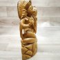 Hanuman Statue 12" Wooden Handmade Hindu God Monkey Lord Idol Lord of Strength