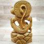 Hanuman Statue 12" Wooden Handmade Hindu God Monkey Lord Idol Lord of Strength