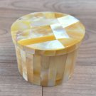 Marble jewelry box stone trinket box gift inlay pietra dura keepsake box Gift