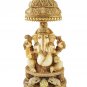 Ganesh Statue handmade 17" Sculpture Painting Idol Home Office Temple Décor Gift