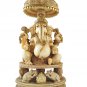 Ganesh Statue handmade 17" Sculpture Painting Idol Home Office Temple Décor Gift