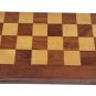 Wooden Chess Set 14" Folding Travel Wooden Pieces and Board Unique