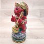 Hanuman Wood Statue 6" Bajranbali Hindu god Idol Home Office Temple Décor Gift