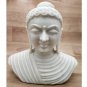 Buddha bust Statue 9" marble stone meditation Feng sui handmade Home d&Atilde;&copy;cor
