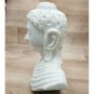 Buddha bust Statue 9" marble stone meditation Feng sui handmade Home d&Atilde;&copy;cor