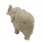 Stone Elephant statue Pair 2.5" handmade Carving Vintage Home D&Atilde;&copy;cor Sculpture