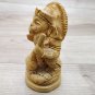 Hanuman Statue 4" Wooden Handcrafted Hindu God Monkey Lord Idol Lord of Strength