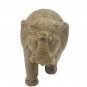 Stone Elephant statue 3" handmade Carving Vintage trunk Up Home Décor Sculpture