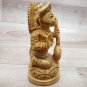 Hanuman Statue 5" Wooden Handcrafted Hindu God Monkey Lord Idol Lord of Strength
