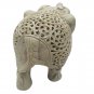 Stone Elephant statue Pair 5.5" handmade Under Cut Vintage Home D&Atilde;&copy;cor Sculpture