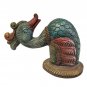 handmade wooden bird Bust wall hanging Statue antique look Painting Home decor