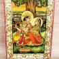 Decorative Tray 6 X 9" Marble Stone Handmade Radha Krishna painting Home decor