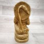 Hanuman Statue 6 " Wooden Handmade Hindu Monkey God Idol Lord Strength