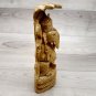 Ganesh Statue 6" Wooden Sitting under Snack handmade Home Office Décor Gift