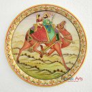 Decorative plates 12" Marble Stone Handmade Camel painting Home Decor Wall Gift