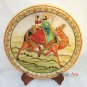 Decorative plates 12" Marble Stone Handmade Camel painting Home Decor Wall Gift